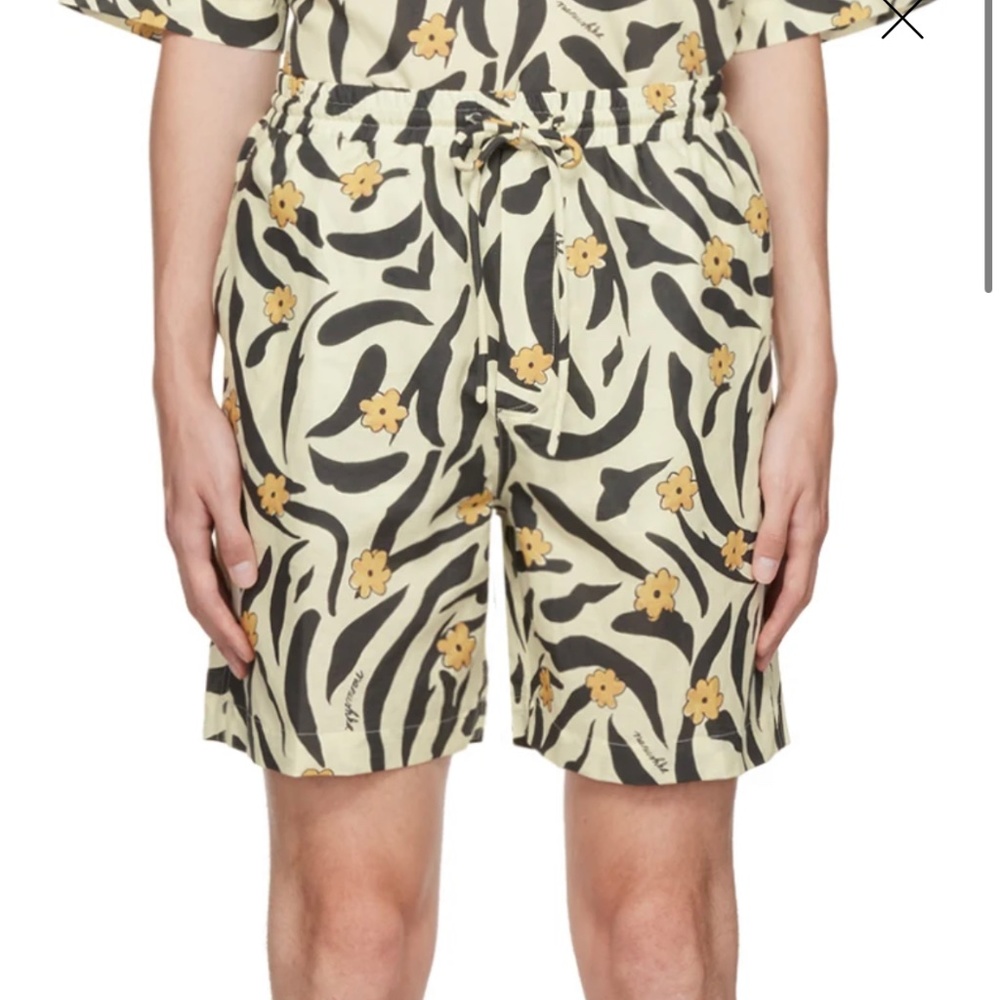 Nanushka Linen Doxxi Shorts - Size L